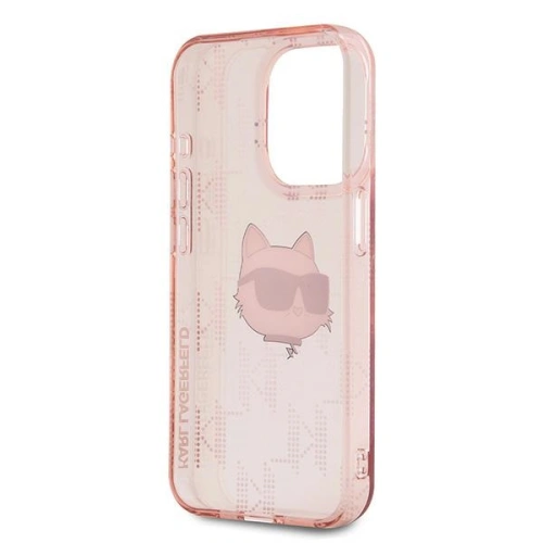 Kup Etui Karl Lagerfeld KLHCP15XHKLPCHP Apple iPhone 15 Pro Max hardcase IML Choupette Head & Monogram rózsaszín/pink - KLD2062 - {ean13} - Sklep Home Screen