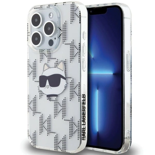 Kup Case Karl Lagerfeld KLHCP15XHKLPCHT Apple iPhone 15 Pro Max Hardcase IML Choupette Head & Monogram transparent - KLD2063 - {ean13} - Sklep Home Screen