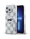 Case Karl Lagerfeld KLHCP15XHKLPCHT Apple iPhone 15 Pro Max Hardcase IML Choupette Head & Monogram transparent