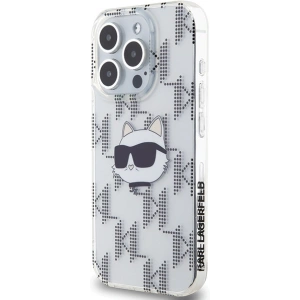 Kup Etui Karl Lagerfeld KLHCP15XHKLPCHT Apple iPhone 15 Pro Max hardcase IML Choupette Head & Monogram průhledné - KLD2063 - {ean13} - Sklep Home Screen