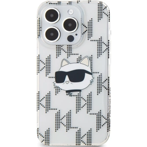 Kup Etui Karl Lagerfeld KLHCP15XHKLPCHT Apple iPhone 15 Pro Max hardcase IML Choupette Head & Monogram průhledné - KLD2063 - {ean13} - Sklep Home Screen
