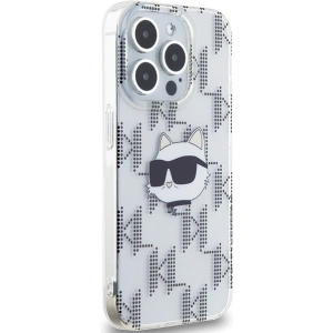 Kup Etui Karl Lagerfeld KLHCP15XHKLPCHT Apple iPhone 15 Pro Max hardcase IML Choupette Head & Monogram průhledné - KLD2063 - {ean13} - Sklep Home Screen