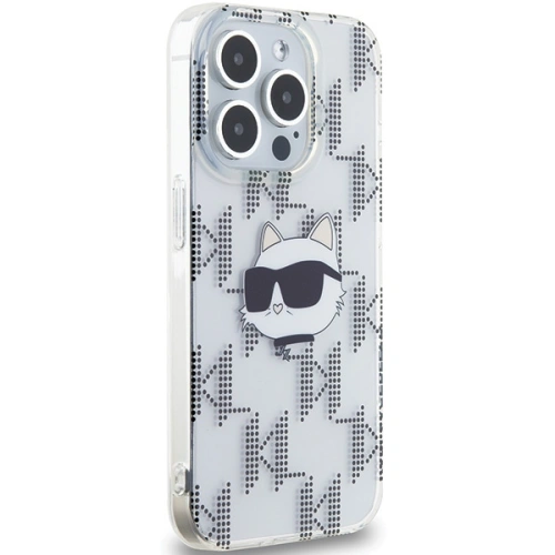 Kup Case Karl Lagerfeld KLHCP15XHKLPCHT Apple iPhone 15 Pro Max Hardcase IML Choupette Head & Monogram transparent - KLD2063 - {ean13} - Sklep Home Screen