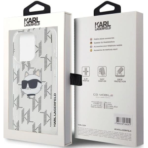 Kup Etui Karl Lagerfeld KLHCP15XHKLPCHT Apple iPhone 15 Pro Max hardcase IML Choupette Head & Monogram průhledné - KLD2063 - {ean13} - Sklep Home Screen