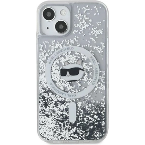 Kup Case Karl Lagerfeld KLHMN61LGCHSGH Apple iPhone 11 / XR Hardcase Liquid Glitter Choupette Head Magsafe transparent - KLD2064 - {ean13} - Sklep Home Screen