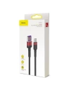 Kup Kabel USB-C Baseus Cafule Huawei SuperCharge, QC 3.0, 5A 1m (černá-červená) - BSU692BLKRED - {ean13} - Sklep Home Screen