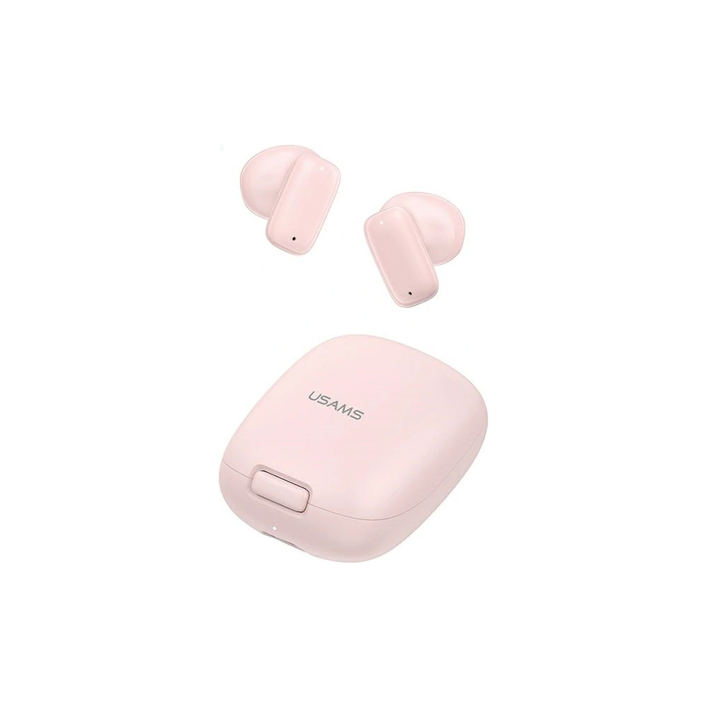 Słuchawki bezprzewodowe douszne USAMS ID Series ID25 Bluetooth 5.3 TWS różowy/pink