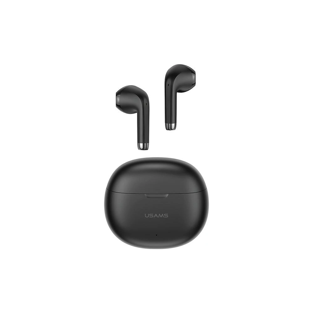Słuchawki bezprzewodowe douszne USAMS Rhymbo Series US-YO17 Bluetooth 5.3 TWS czarny/black