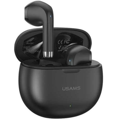 Kup Bezdrátová sluchátka do uší USAMS Rhymbo Series US-YO17 Bluetooth 5.3 TWS černá/black - USA1127 - {ean13} - Sklep Home Screen