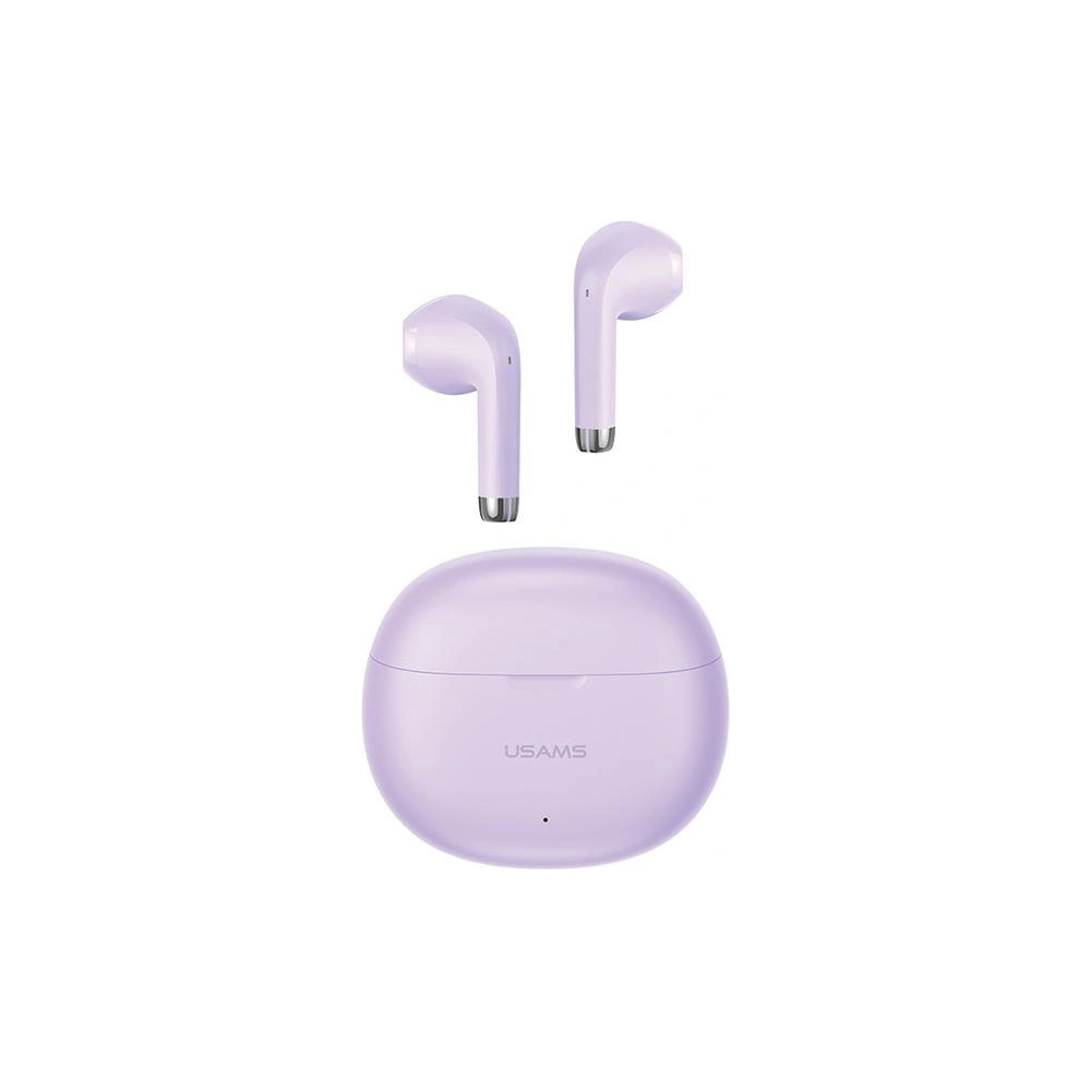 Słuchawki bezprzewodowe douszne USAMS Rhymbo Series US-YO17 Bluetooth 5.3 TWS fioletowy/purple