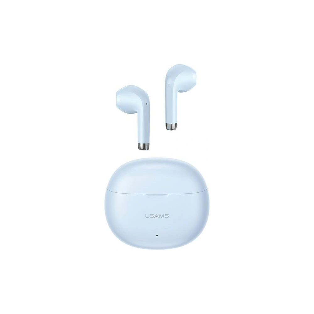 Słuchawki bezprzewodowe douszne USAMS Rhymbo Series US-YO17 Bluetooth 5.3 TWS niebieski/blue