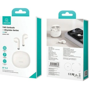 Kup Căști wireless in-ear USAMS Rhymbo Series US-YO17 Bluetooth 5.3 TWS bleu/blue - USA1129 - {ean13} - Sklep Home Screen