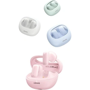 Kup Słuchawki bezprzewodowe douszne USAMS TD Series TD22 Bluetooth 5.3 TWS biały/white - USA1130 - {ean13} - Sklep Home Screen