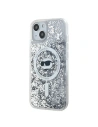 Kup Case Karl Lagerfeld KLHMP13MLGCHSGH Apple iPhone 13 Hardcase Liquid Glitter Choupette Head Magsafe transparent - KLD2069 - {ean13} - Sklep Home Screen