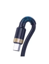 Kup Kabel USB-C Baseus Cafule Huawei SuperCharge, QC 3.0, 5A 1m (granatowo-złoty) - BSU694BLUGLD - {ean13} - Sklep Home Screen