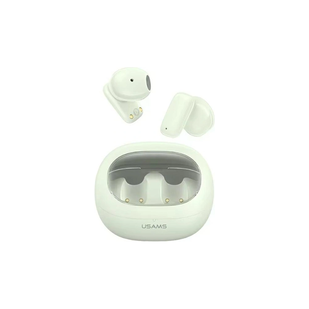 Słuchawki bezprzewodowe douszne USAMS TD Series TD22 Bluetooth 5.3 TWS zielony/green