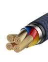 Kup Kabel USB-C Baseus Cafule Huawei SuperCharge, QC 3.0, 5A 1m (granatowo-złoty) - BSU694BLUGLD - {ean13} - Sklep Home Screen
