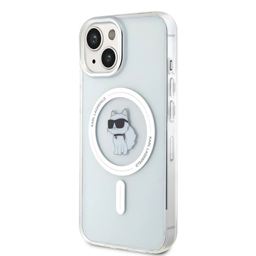 Kup Etui Karl Lagerfeld KLHMP14SHFCCNOT Apple iPhone 15 / 14 / 13 hardcase IML Choupette MagSafe průhledný/transparentní - KLD2074 - {ean13} - Sklep Home Screen