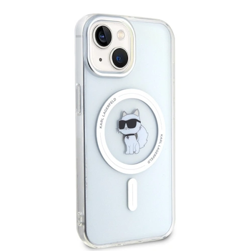 Kup Etui Karl Lagerfeld KLHMP14SHFCCNOT Apple iPhone 15 / 14 / 13 hardcase IML Choupette MagSafe průhledný/transparentní - KLD2074 - {ean13} - Sklep Home Screen