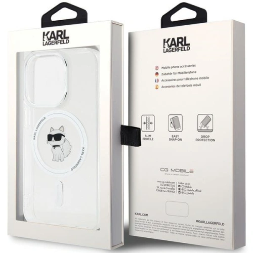 Kup Etui Karl Lagerfeld KLHMP14XHFCCNOT Apple iPhone 14 Pro Max hardcase IML Choupette MagSafe průhledný/transparentní - KLD2076 - {ean13} - Sklep Home Screen