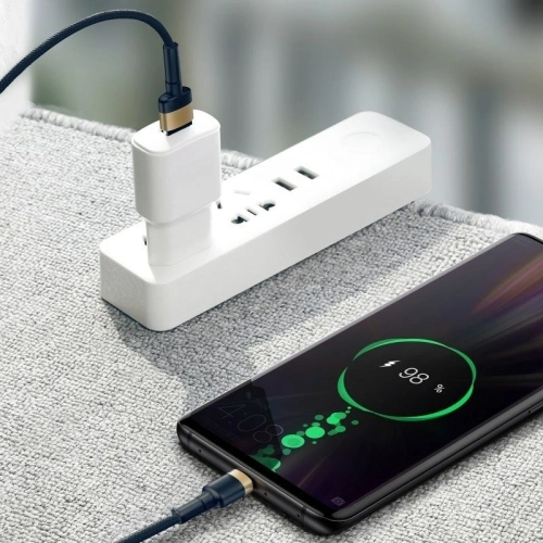 Kup Cablu USB-C Baseus Cafule Huawei SuperCharge, QC 3.0, 5A 1m (albastru-auriu) - BSU694BLUGLD - {ean13} - Sklep Home Screen