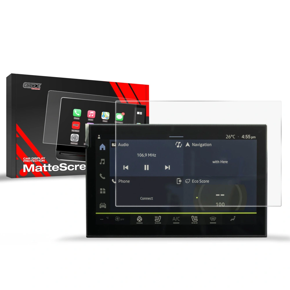 Folia matowa GrizzGlass CarDisplay Protection do Dacia Spring 10" 2024-2025