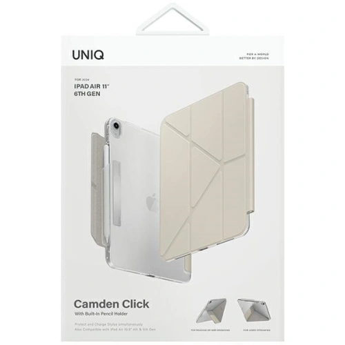 Kup Etui UNIQ Camden Click Apple iPad Air 11" 2024 (6. generáció) bézs/ivory - UNIQ1163 - {ean13} - Sklep Home Screen