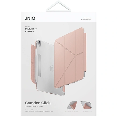 Kup Etui UNIQ Camden Click Apple iPad Air 11" 2024 (6. generációs) rózsaszín/blush pink - UNIQ1164 - {ean13} - Sklep Home Screen