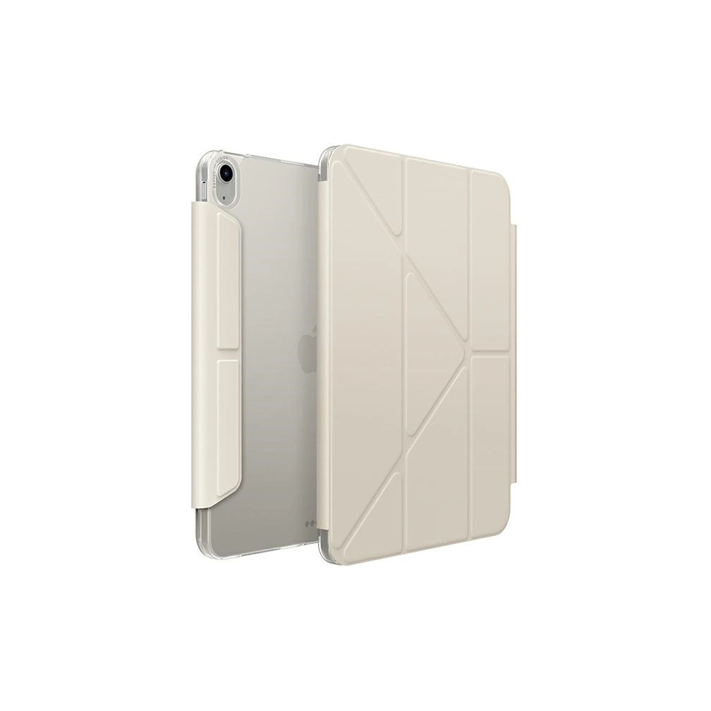 Etui UNIQ Camden Click Apple iPad Air 13" 2024 (6. generacji) beżowy/ivory