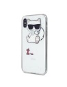 Kup Karl Lagerfeld KLHCPXCFA iPhone X/Xs hardcase transparent Choupette Fun - KLD189CL - {ean13} - Sklep Home Screen