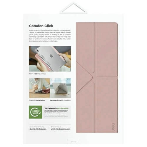 Kup Etui UNIQ Camden Click Apple iPad Air 13" 2024 (6. generációs) rózsaszín/blush pink - UNIQ1166 - {ean13} - Sklep Home Screen