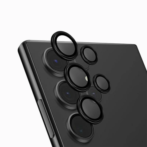 Kup Szkło na obiektyw aparatu UNIQ Optix Aluminium Camera Lens Protector Samsung Galaxy S24 Ultra midnight black - UNIQ1167 - {ean13} - Sklep Home Screen