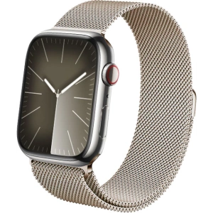 Buy Band Crong Milano Steel Apple Watch 4/5/6/7/8/9/SE/Ultra 42/44/45/49mm champagne - CRG774 - {ean13} - Home Screen Store Europe