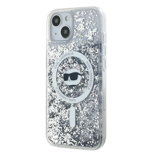 Kup Etui Karl Lagerfeld KLHMP15MLGCHSGH Apple iPhone 15 Plus / 14 Plus hardcase Liquid Glitter Choupette Head Magsafe átlátszó - KLD2083 - {ean13} - Sklep Home Screen