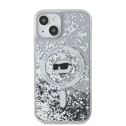 Kup Etui Karl Lagerfeld KLHMP15MLGCHSGH Apple iPhone 15 Plus / 14 Plus hardcase Liquid Glitter Choupette Head Magsafe átlátszó - KLD2083 - {ean13} - Sklep Home Screen