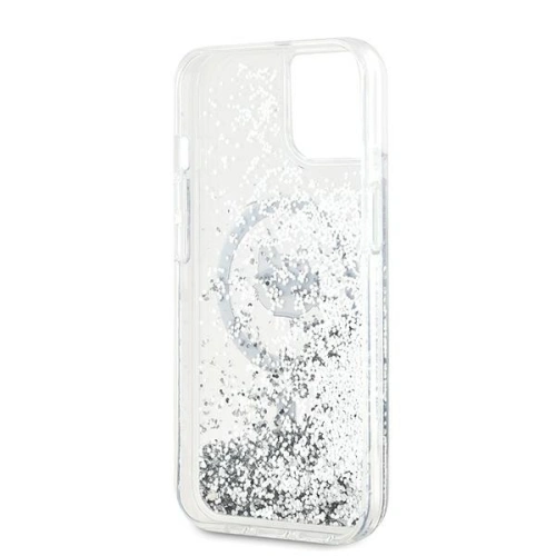 Kup Etui Karl Lagerfeld KLHMP15MLGCHSGH Apple iPhone 15 Plus / 14 Plus hardcase Liquid Glitter Choupette Head Magsafe átlátszó - KLD2083 - {ean13} - Sklep Home Screen