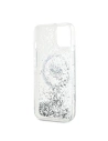 Kup Etui Karl Lagerfeld KLHMP15MLGCHSGH Apple iPhone 15 Plus / 14 Plus hardcase Liquid Glitter Choupette Head Magsafe átlátszó - KLD2083 - {ean13} - Sklep Home Screen