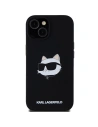 Kup Etui Karl Lagerfeld KLHMP15MSCHPPLK Apple iPhone 15 Plus / 14 Plus hardcase Silicone Choupette Head MagSafe negru/black - KLD2085 - {ean13} - Sklep Home Screen