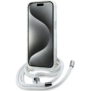 Kup Etui Karl Lagerfeld KLHMP15SHCKCKLCT Apple iPhone 15 / 14 / 13 hardcase IML Crossbody Monogram Karl & Choupette Head MagSafe transparent - KLD2086 - {ean13} - Sklep Home Screen