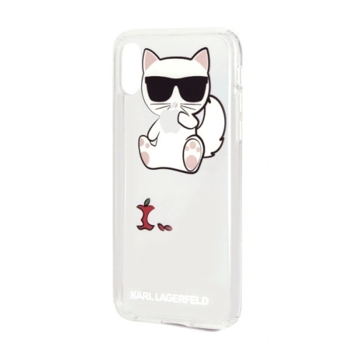 Kup Karl Lagerfeld KLHCPXCFA iPhone X/Xs hardcase transparent Choupette Fun - KLD189CL - {ean13} - Sklep Home Screen