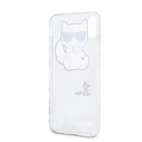 Kup Karl Lagerfeld KLHCPXCFA iPhone X/Xs hardcase transparent Choupette Fun - KLD189CL - {ean13} - Sklep Home Screen