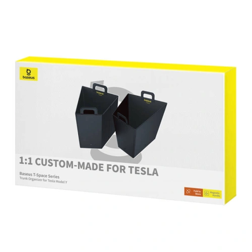Kup Szervező Baseus T-Space Trunk a Tesla Model Y-hez fekete - BSU4897 - {ean13} - Sklep Home Screen