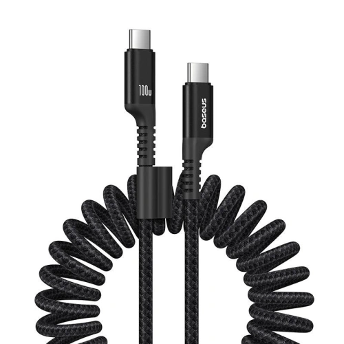 Buy Baseus Fish-Eye USB-C / USB-C 100W cable 1m black - BSU4899 - {ean13} - Home Screen Store Europe