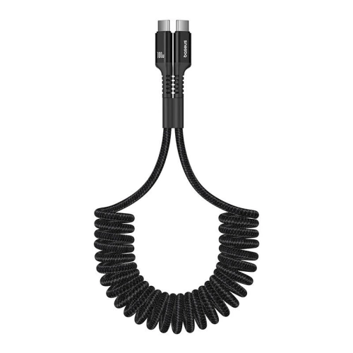 Buy Baseus Fish-Eye USB-C / USB-C 100W cable 1m black - BSU4899 - {ean13} - Home Screen Store Europe