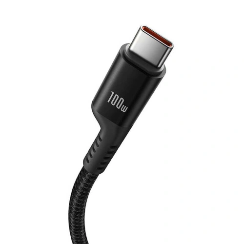 Buy Baseus Fish-Eye USB-C / USB-C 100W cable 1m black - BSU4899 - {ean13} - Home Screen Store Europe