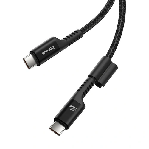 Buy Baseus Fish-Eye USB-C / USB-C 100W cable 1m black - BSU4899 - {ean13} - Home Screen Store Europe