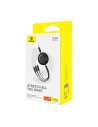 Kup Kabel 3w1 Baseus Free2Draw USB-A / micro USB, Lightning, USB-C 3.5A 1.1m černý - BSU4900 - {ean13} - Sklep Home Screen
