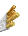 Kup Kábel 3w1 Baseus Free2Draw USB-A / micro USB, Lightning, USB-C 3.5A 1.1m fehér - BSU4901 - {ean13} - Sklep Home Screen