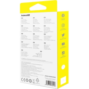 Buy Baseus Free2Draw 3-in-1 cable USB-A / micro USB, Lightning, USB-C 3.5A cable 1.1m white - BSU4901 - {ean13} - Home Screen Store Europe