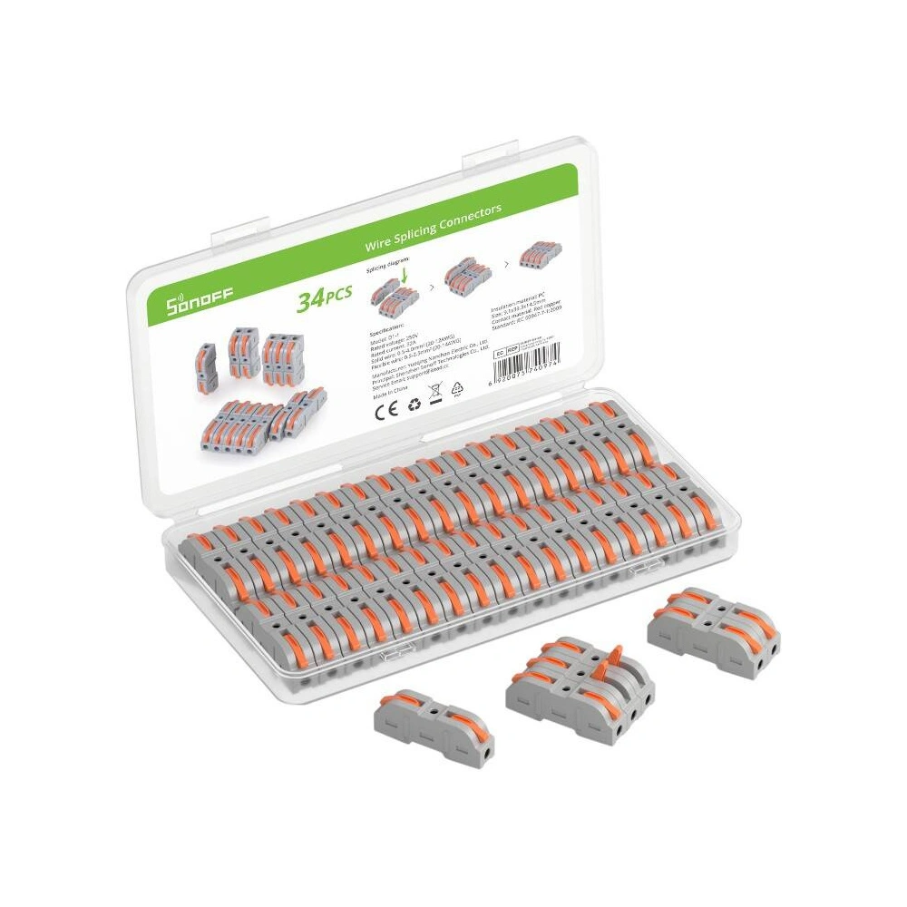 Zestaw szybkozłączek Sonoff [34 sztuk]